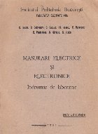 Masurari electrice electronice Indrumar laborator