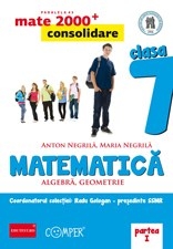 MATE 2000 CONSOLIDARE - MATEMATICA. ALGEBRA, GEOMETRIE. CLASA A VII-A. PARTEA I (Editia a II-a)