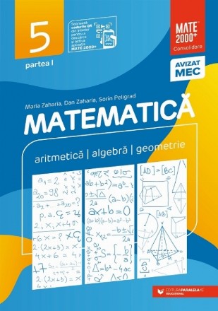 Matematică. Aritmetică, algebră, geometrie. Clasa a V-a. Consolidare. Partea I