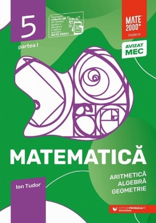 Matematică. Aritmetică, algebră, geometrie. Caiet de lucru. Clasa a V-a. Inițiere. Partea I