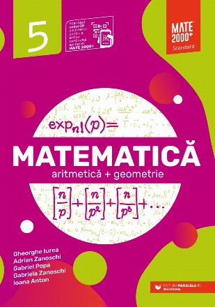 Matematică : aritmetică, geometrie,clasa a V-a,mate 2000 - standard