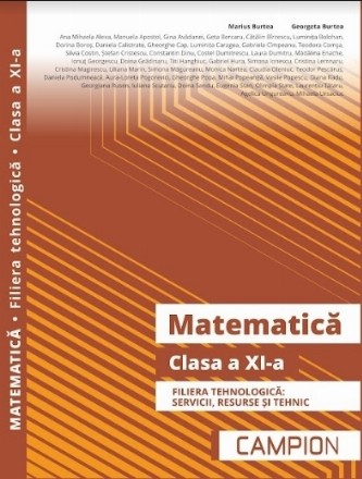 Matematică : clasa a XI-a,filiera tehnologică - servicii, resurse şi tehnic