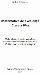 Matematică excelenţă clasa material suport