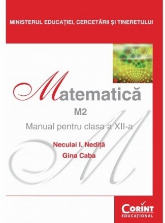 Matematică M2 - Manual pentru clasa a XII-a