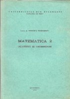 Matematica (Algebra Geometrie)