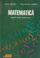 Matematica Anul Scoli profesionale