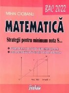 Matematica BAC 2022 Strategii pentru