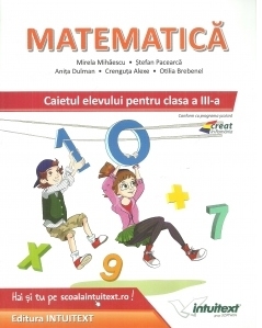 Matematica. Caietul elevului pentru clasa a III‑a