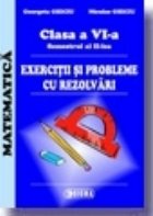 Matematica clasa semestrul Exercitii probleme