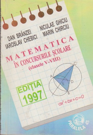 Matematica - in concursurile scolare(clasele V-VIII)