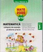 Matematica Culegere exercitii probleme teste