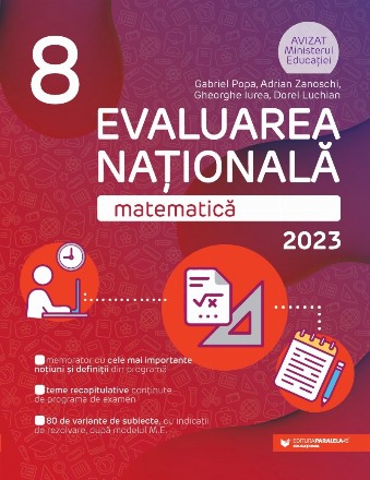 Matematica. Evaluarea Nationala 2023. Clasa a VIII-a