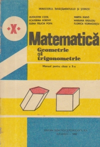 Matematica - Geometrie si trigonometrie (Manual pentru clasa a X-a)