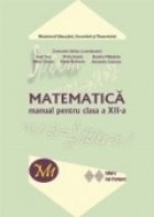 Matematica M1. Manual pentru clasa a XII-a