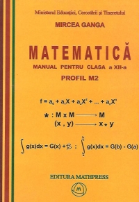 Matematica - manual pentru clasa a XII-a, profil M2