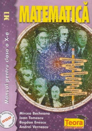 Matematica. Manual pentru clasa a X-a - M1