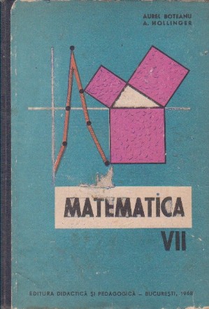 Matematica - Manual pentru clasa a VII-a