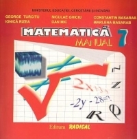 Matematica. Manual pentru clasa a VII-a