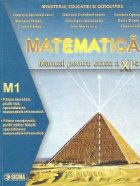 Matematica - manual pentru clasa a XI-a (M1)