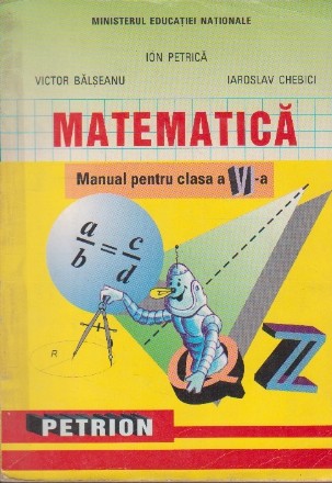 Matematica - manual pentru clasa a VI-a