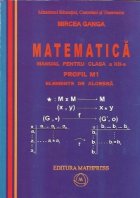 Matematica Manual pentru clasa XII