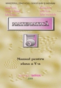 Matematica. Manual pentru clasa a V-a