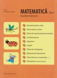 Matematica pentru clasa 1. Auxiliar interactiv