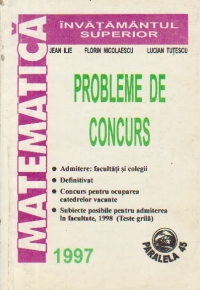 Matematica - Probleme de concurs 1997