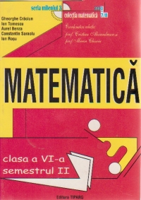 Matematica, Semestrul II, Clasa a VI-a