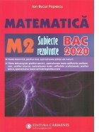 Matematica Subiecte rezolvate Bac 2020