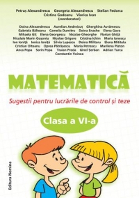 Matematica-sugestii pentru lucrarile de control si teze-clasa a 6-a