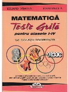 Matematica Teste grila pentru clasele