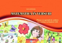 Matematica in versuri - Planse cu operatii de scadere cu o unitate in limitele 1-10