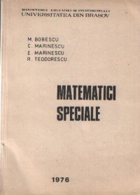 Matematici speciale