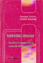 Matematici speciale Analiza complexa ecuatii