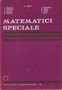 Matematici speciale