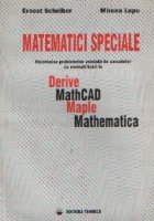 Matematici speciale Rezolvarea problemelor asistata