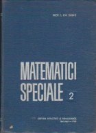 Matematici speciale, Volumul al II-lea (Sabac)