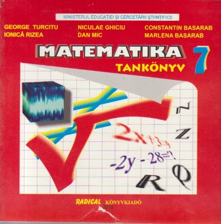 Matematika 7 - Tankonyv a VII. Osztaly Szamara