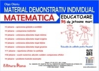 Material demonstrativ individual - Matematica - Educatoare 96 de jetoane mari