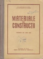 Materiale constructii (traducere din limba