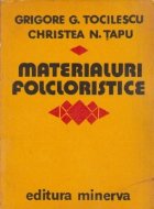 Materialuri folcloristice, 1