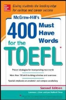 McGraw-Hill Education 400 Must-Have Words for the TOEFL