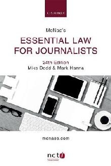 McNae's Essential Law for Journalists