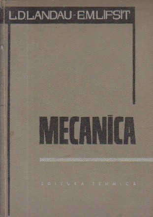 Mecanica (Premiul Lenin pe anul 1962)