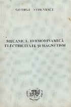 Mecanica Termodinamica Electricitate Magnetism