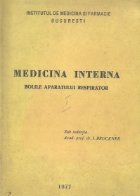 Medicina interna Bolile aparatului respirator