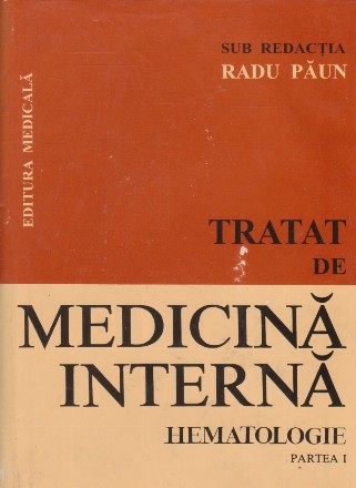 Medicina interna - Hematologie, Partea I