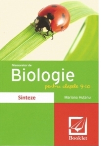 Memorator de biologie pentru clasele 9-10