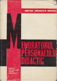 Memoratorul personalului didactic